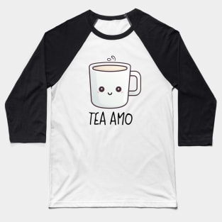 Cute Tea Amo Mug Drawing Baseball T-Shirt